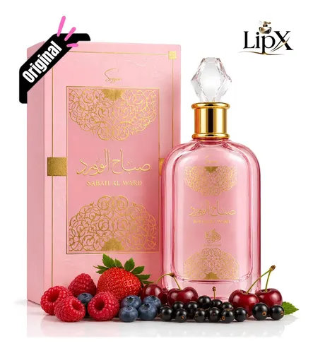 Perfume Arabe Sabah Al Ward Sugar Feminino 100ml Original Com Nf