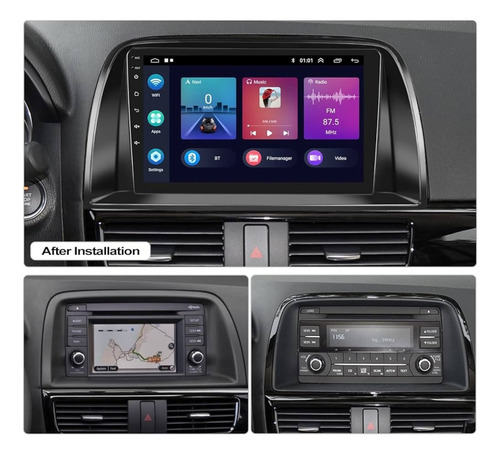 Estereo Android Mazda Cx5 2015 Carplay & Android Auto