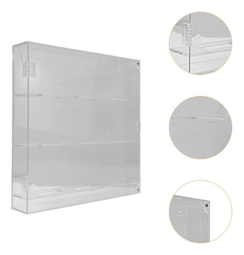 Organizador De Exhibición De Disco De 3 Nivel 28.5x27x5.5cm
