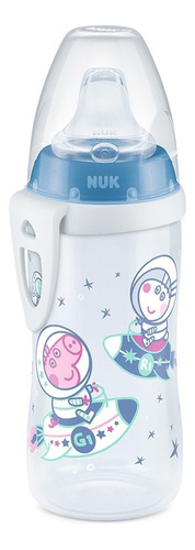 Copo Transição Infantil Antivazamento Nuk Active Cup 300ml Cor Peppa Pig - Azul