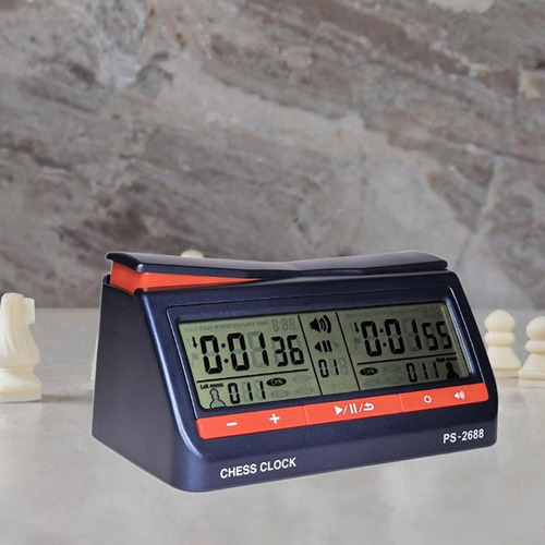 Chess Timer Professional Utility Compact Contagem Crescente