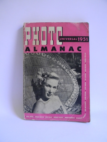 Photo Almanac Universal 1951 Fotografía Ilustrado