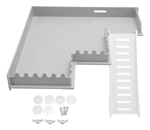 Juguete De Plástico Con Plataforma Y Accesorios Para Jaulas