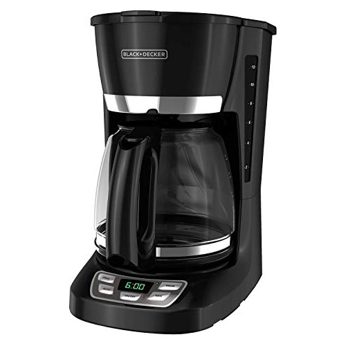 Black+decker Cm1060b Cafetera Programable Quicktouch, 12 Taz