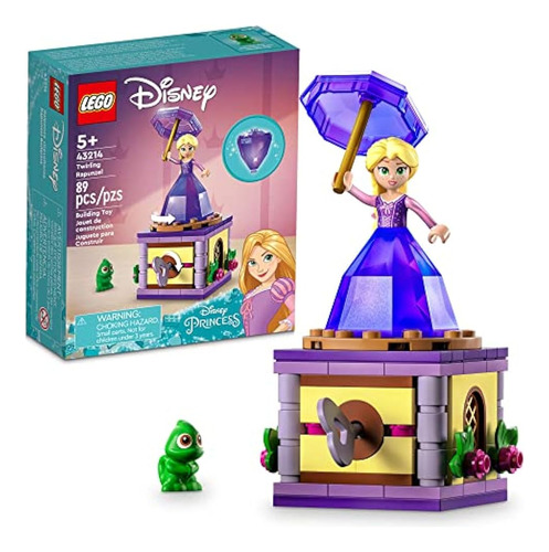 Lego Disney Princess Twirling Rapunzel 43214, Juguete Para C