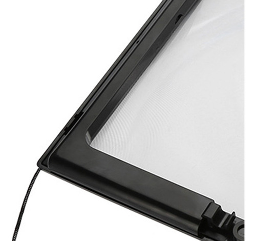Lupa De Página Completa Lupa Ultrafina Plegable 3x 4
