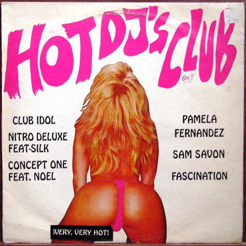 Varios - Hot Dj´s Club - Lp Vinilo Año 1991 - Dance Pop