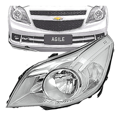 Optica Chevrolet Agile 2009 2010 2011 2012