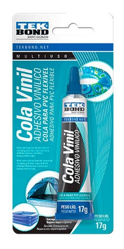 Cola Vinil P/ Pvc Flexível 17g Tekbond