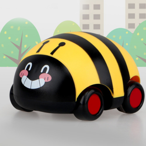 Vehículo Retráctil Con Diseño De Dibujos Animados De Plástic