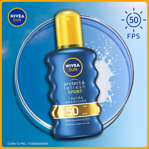 Nivea Sun Protector Solar Corporal Protect & Refresh Sport
