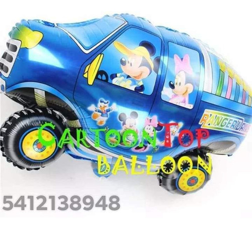 2 Globo Camioneta Mickey