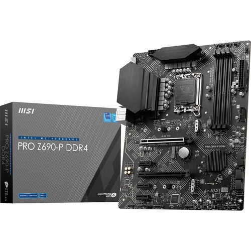 Tarjeta Madre Msi Pro Z690-p Lga 1700 Intel Sata 6gb/s Atx