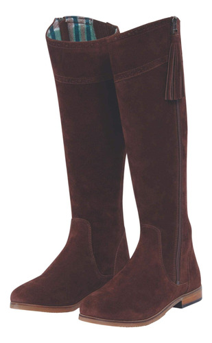 Dublin Kalmar Sd Bota Alta Para Mujer Color Chocolate 7.5