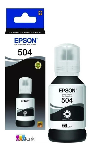 Imagen 4 de 9 de Combo X4 Tintas Originales Epson T504 4150 4160 6161 6171 91
