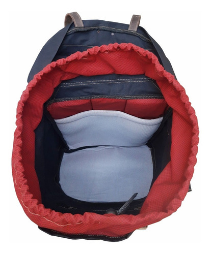 Imagen 3 de 4 de Mochila Leo Lona Algodón San Roman