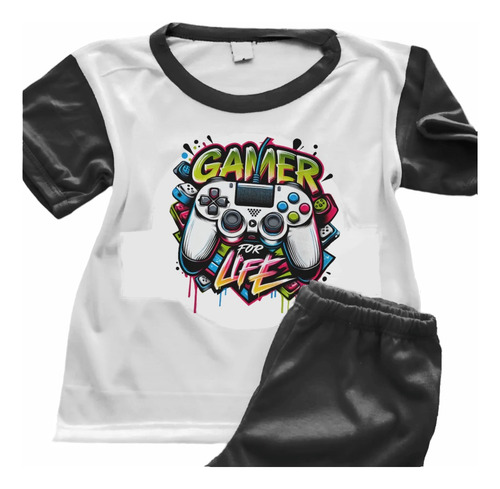 Pijamas Gamer Adultos Estampadas Personalizadas - 7501