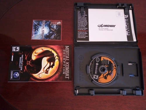 Nintendo Gamecube - Mk Deception (Usado)