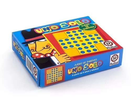 Imagen 2 de 5 de Juego De Mesa Uno Solo Ruibal 1240