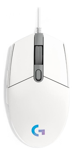 Mouse Gaming Logitech G203 Lightsync Blanco