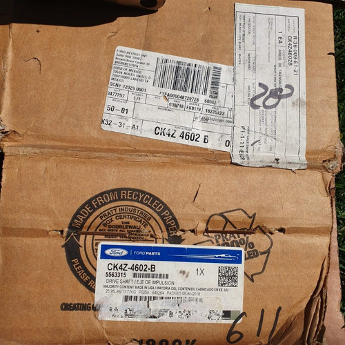 Cardan Original Ford Transit Ck4z4602n