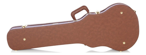 Estuche Rígido Para Guitarra Les Paul Gator Gw-lp-brown