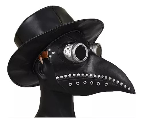 Máscara Con Sombrero De Doctor Peste Steampunk Halloween