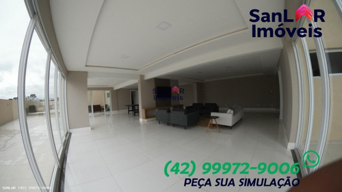Apartamento Para Venda Em Ponta Grossa, Oficinas, 3 Dormitórios, 1 Suíte, 2 Banheiros, 2 Vagas - _1-1793037