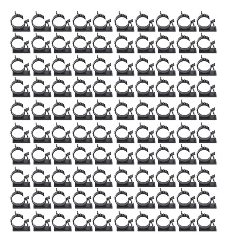 Clips Para Cables De Alambre, 100 Unidades, Adhesivos, Gesti