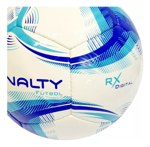 Balon De Futbol Penalty Rx Digital N°5 Azul Rey