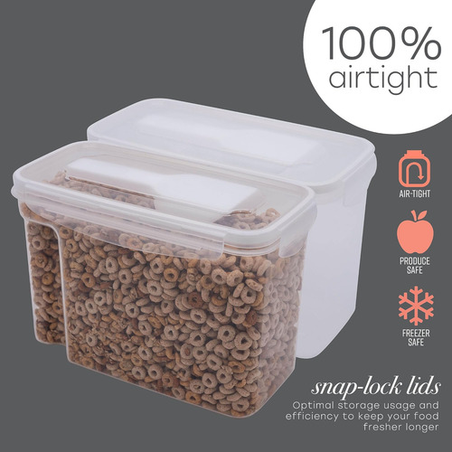 Detalles De La Cocina Recipiente Para Cereales Con Pala | Me
