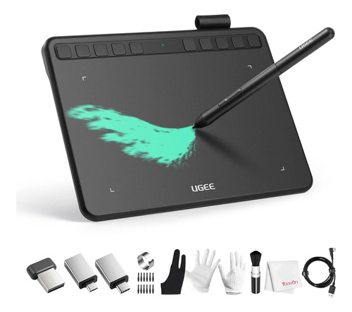 Ugee S640w Tableta Dibujo, Área Grande Inalámbrica 6,3 X 4