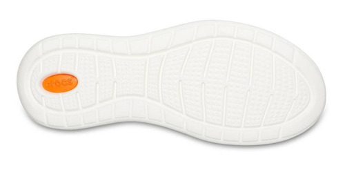 Imagem 5 de 6 de Crocs Literide Pacer Cinza/laranja