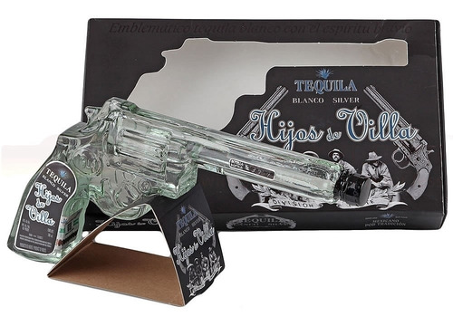 Tequila Mini Hijos De Villa Blanco Revolver 200ml