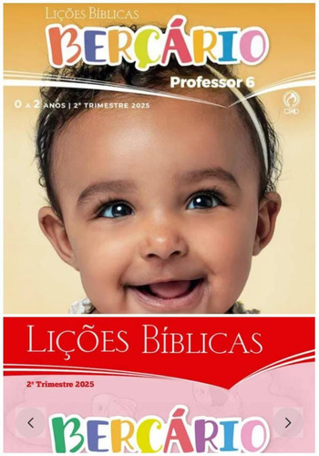 Escola Bíblica Infantil Dominical Berçário: Kit Completo Do Berçário Atual, De Casa Publicadora Das Assembleias De Deus. Editorial Cpad, Capa Mole Em Português