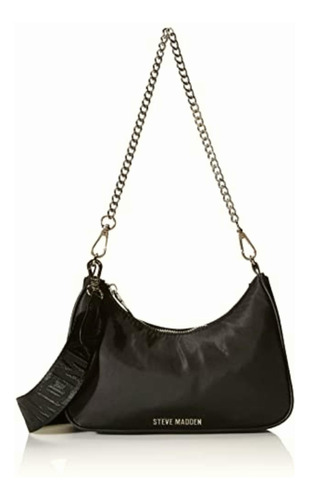 Steve Madden Vital Bolso Para Mujer, Negro -, 9  L X 2.25  W