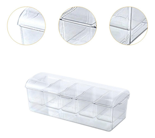 Bandeja Para Servir Condimentos Refrigerados, Cuenco Para
