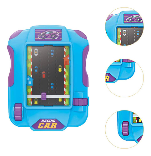 Simulación Educativa Temprana Coche De Carreras Azul