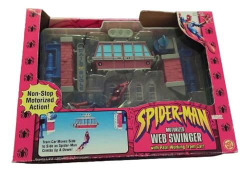 Spider-man Motorized Web Swinger Toy Biz 2002 Nuevo En Caja