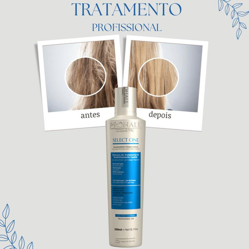 Kit Escova Progressiva - Shampoo Degan + Select One Prohall