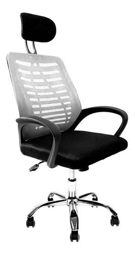 Cadeira de escritório Best Chair Mesh giratoria BC-201 ergonômica  branca com estofado de mesh