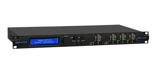 Processador Digital De Audio Oneal Odp260 Preto Profissional