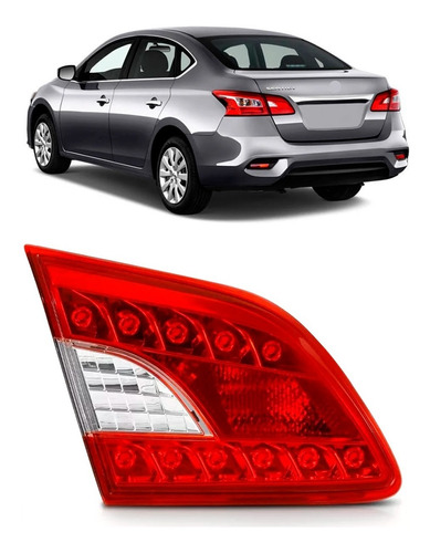 Lanterna Porta Mala Sentra S 2014 2015 2016 Com Led