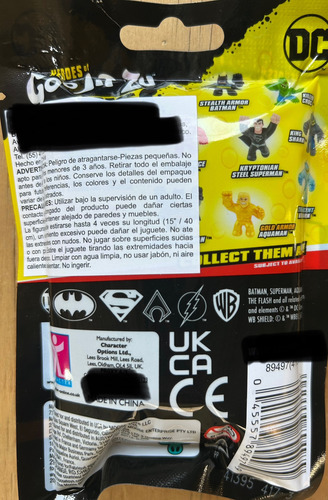 Juguete Goo Jit Zu Minis Dc Comics King Shark Transparente