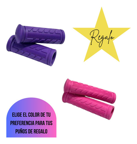 Par Llanta Rod 16 X 2.125 Infantil + 2 Camaras + Regalo Niña Rosa