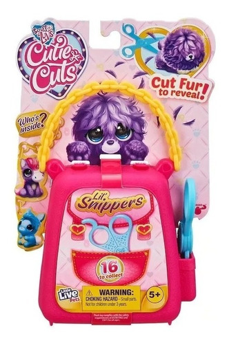 Scruff A Luvs Cutie Cuts Lil Snippers Peluche Sorpresa Wabro