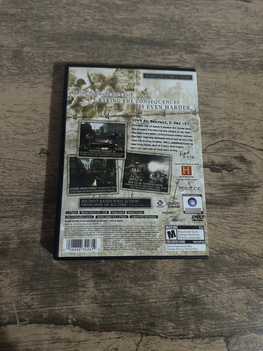Brothers In Arms - Earned In Blood Ps2 Original (Usado)