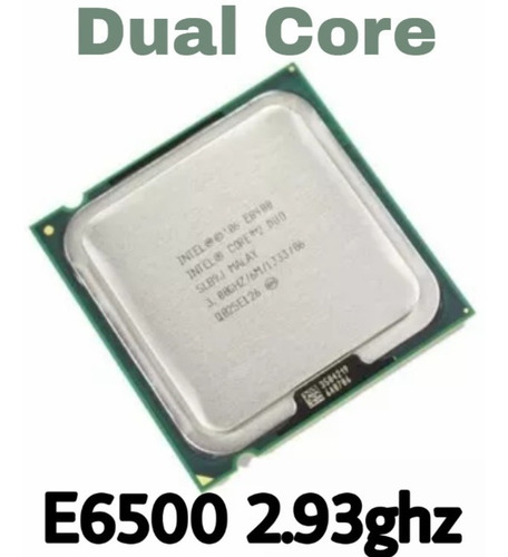 Intel Core2 Duo Processador E6500 - 2.93