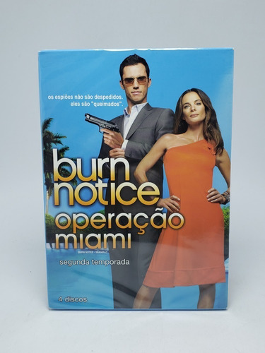 Box Dvd Burn Notice - Operação Miami 2ª Temporada Completa