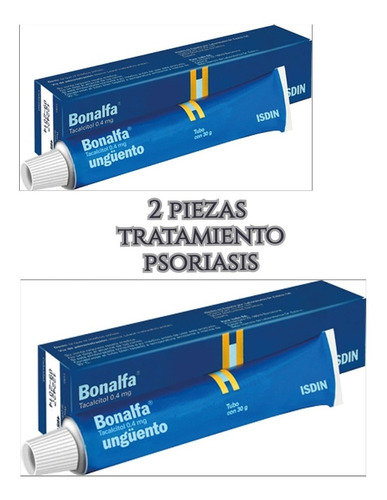 Isdin Bonalfa 2 Piezas Unguento Tratamiento Psoriasis